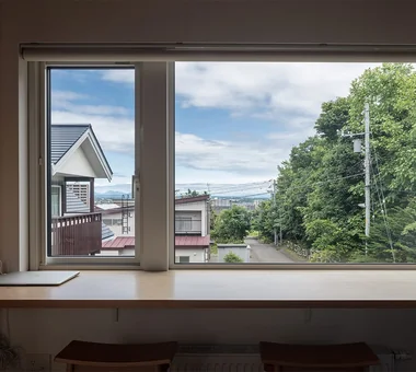 四層平台｜眺望絕佳的住宅｜客製化住宅｜书房