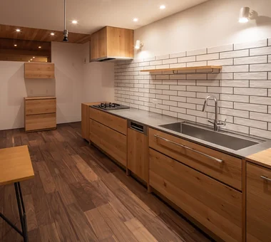Duet House｜Sustainable Homes｜Custom-built house｜Kitchen