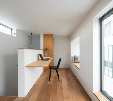 Shibasaki Residence｜Homes Embracing Natural Light｜Custom-built house｜Study