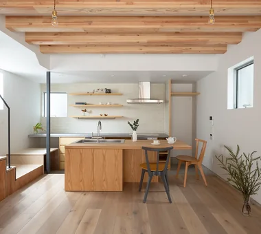 Shibasaki Residence｜Homes Embracing Natural Light｜Custom-built house｜Dining Area