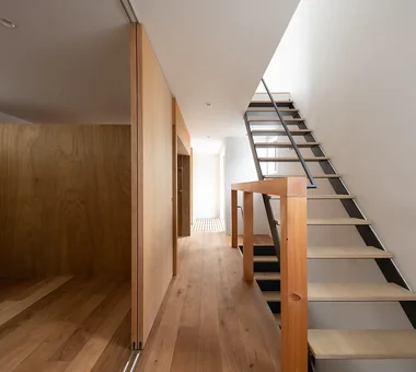 Shibasaki Residence｜Homes Embracing Natural Light｜Custom-built house｜Stairs