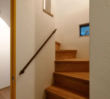 Abeno Residence｜Minimalist Design Residences｜Custom-built house｜Stairs