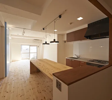 小さな写真室のある家｜木の家｜注文住宅｜LDK