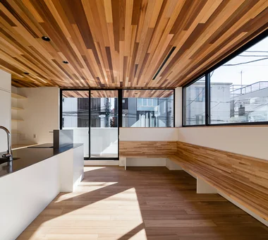 A Home Where Two Families Coexist Harmoniously