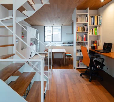 狹長變形地的兩世代庭院住宅｜房屋導覽｜客製化住宅