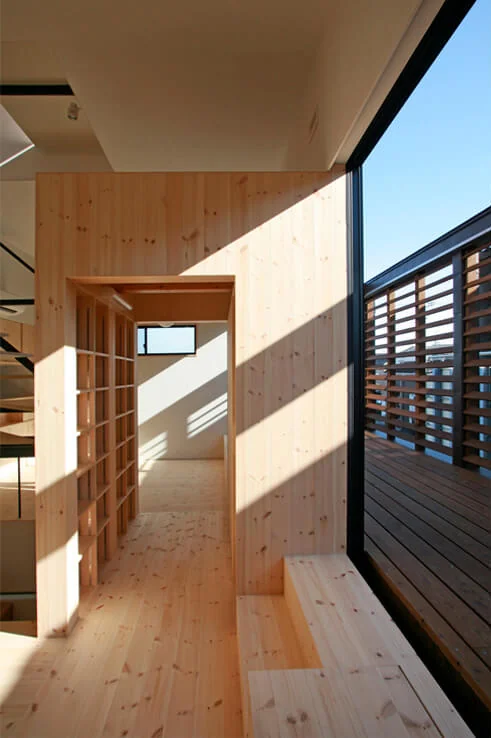 Storage box and terrace