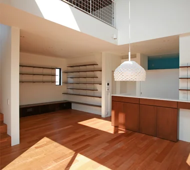 House with a Courtyard for Living with Cats｜Homes Featuring Courtyards｜Custom-built house｜LDK