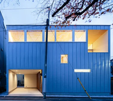 與櫻花林共生的住宅｜與自然共生的住宅｜客製化住宅｜外觀