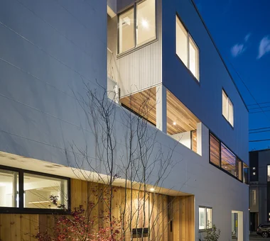 獨立二世代共聚之家｜設有防音室的住宅｜客製化住宅｜外觀