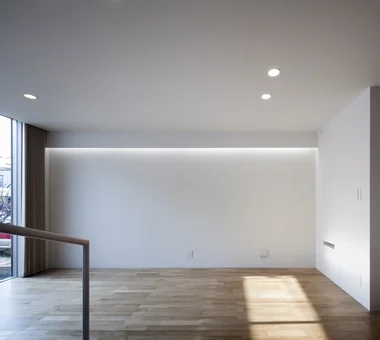 3-Wall Fold House｜Living Room｜Custom-built house