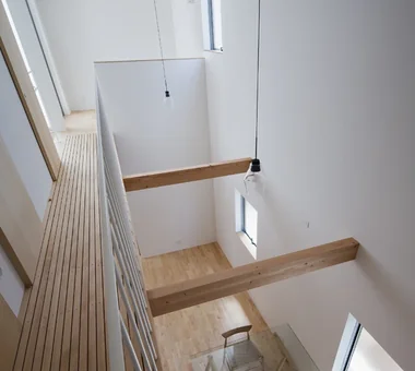 Tokushima Vented House｜Atrium｜Custom-built house