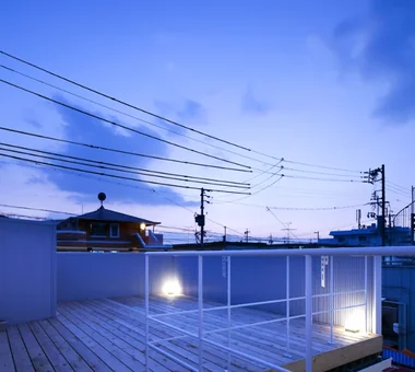 三墙折叠住宅｜带中庭的住宅｜露台｜定制住宅
