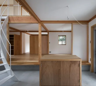斜格子之屋｜家具愛好者的住宅｜客製化住宅｜玄關