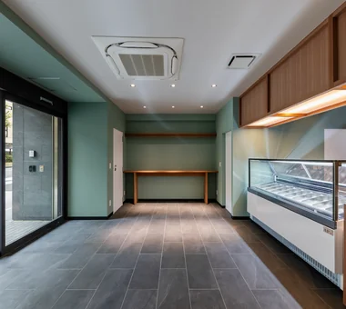Gelato Shop in Minoh｜Other Food and Beverage Establishments｜Project