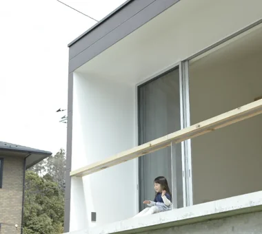 池畔の家｜シンプルな家｜注文住宅｜外観