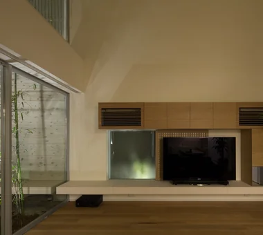 House in Koshien｜Modern Japanese-Style Residence｜Custom-built house｜Living Room