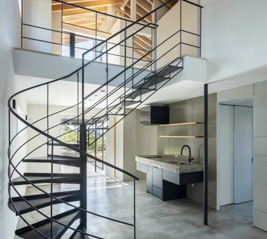 Sunset Wellmina｜A Home for Outdoor Enthusiasts｜Custom-built house｜Stairs