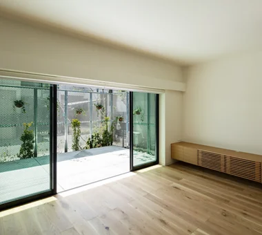 House in Akenocho, Takatsuki｜The Simple House｜Custom-built house｜Living Room