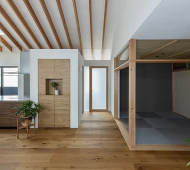 九條之屋｜設有中庭的住宅｜客製化住宅｜LDK