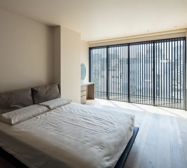 House in Minamimorimachi｜Homes Featuring Courtyards｜Custom-built house｜Bedroom