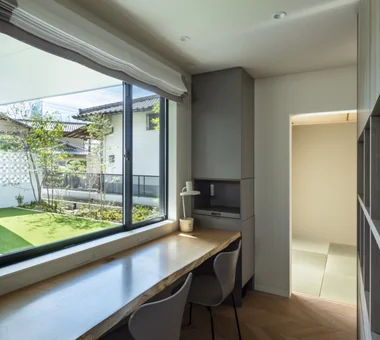 House in Higashikori｜A Residence for Relaxation｜Custom-built house｜Study