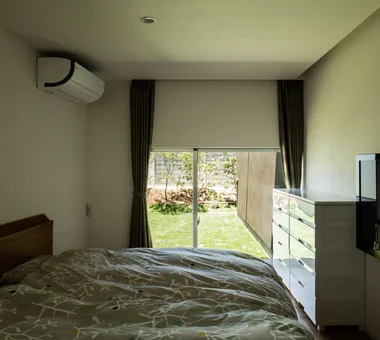 House in Senriyamanishi｜Homes Featuring Courtyards｜Custom-built house｜Bedroom