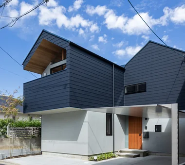 Uenoshiba Residence｜Modern Residences｜Custom-built house｜Exterior
