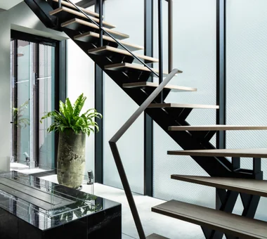 House in Fukushima｜Modern Residences｜Custom-built house｜Stairs