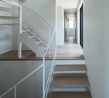 House in Kumano Town｜Residence with Piano｜Custom-built house｜Stairs