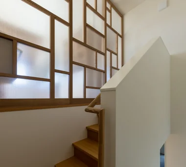 Uenoshiba Residence｜Modern Residences｜Custom-built house｜Stairs