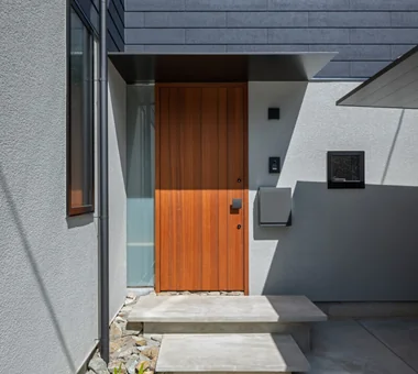 Uenoshiba Residence｜Modern Residences｜Custom-built house｜Approach