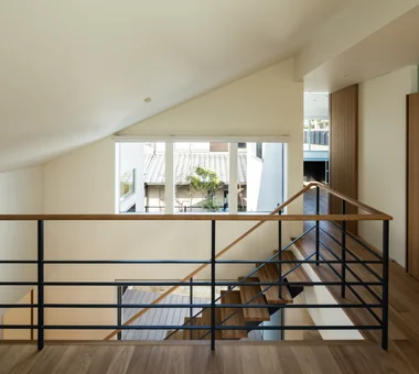 House in Nishiokamoto｜Custom-built house｜Corridor
