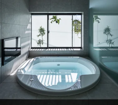 House in Higashikori｜A Residence for Relaxation｜Custom-built house｜Bathroom