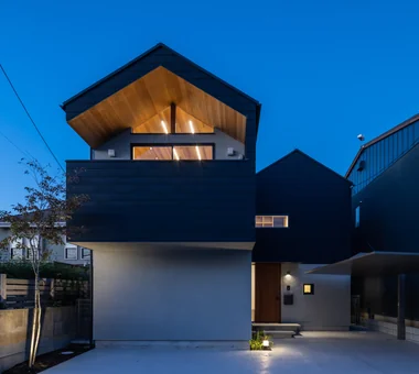 Uenoshiba Residence｜Modern Residences｜Custom-built house｜Exterior