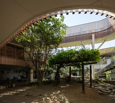 Senri Hijiri Kindergarten and Hijiri Nijiiro Nursery School North Building｜Educational Facilities｜Project