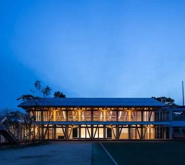 Senri Hijiri Kindergarten & Hijiri Nijiiro Nursery Playroom and Gymnasium｜Educational Facilities｜Project