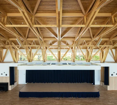 Senri Hijiri Kindergarten & Hijiri Nijiiro Nursery Playroom and Gymnasium｜Educational Facilities｜Project