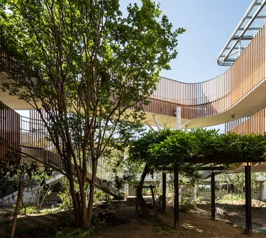 Senri Hijiri Kindergarten and Hijiri Nijiiro Nursery School North Building｜Educational Facilities｜Project