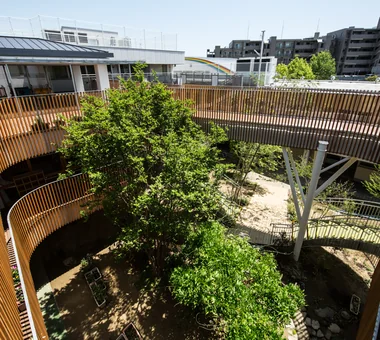 Senri Hijiri Kindergarten and Hijiri Nijiiro Nursery School North Building｜Educational Facilities｜Project