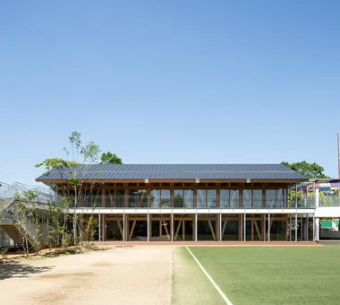 Senri Hijiri Kindergarten & Hijiri Nijiiro Nursery Playroom and Gymnasium｜Educational Facilities｜Project