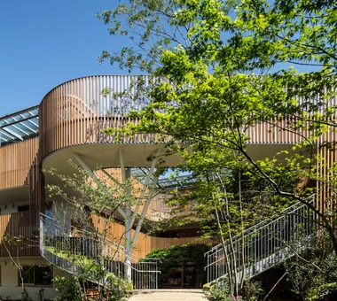 Senri Hijiri Kindergarten and Hijiri Nijiiro Nursery School North Building｜Educational Facilities｜Project