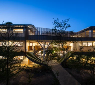 Senri Hijiri Kindergarten and Hijiri Nijiiro Nursery School North Building｜Educational Facilities｜Project