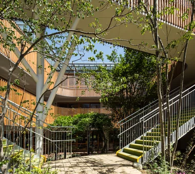 Senri Hijiri Kindergarten and Hijiri Nijiiro Nursery School North Building｜Educational Facilities｜Project