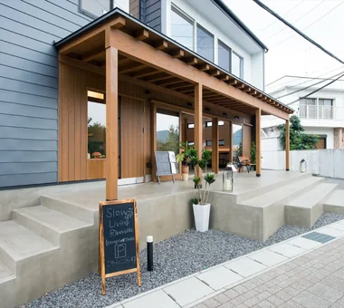 Slow Living Riverside｜カフェ・喫茶店｜施設建築
