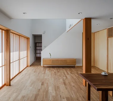 時を紡ぐ家｜庭のある家｜注文住宅｜リビング