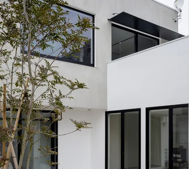 Clip Box｜The Simple House｜Custom-built house｜Courtyard