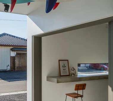 倉庫住宅｜設有中庭的住宅｜房屋導覽｜客製化住宅