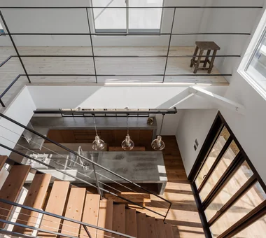 Circle House｜Modern Residences｜Custom-built house｜Atrium