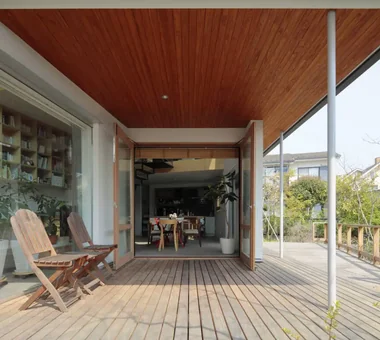 Hillside house｜定制住宅｜露台