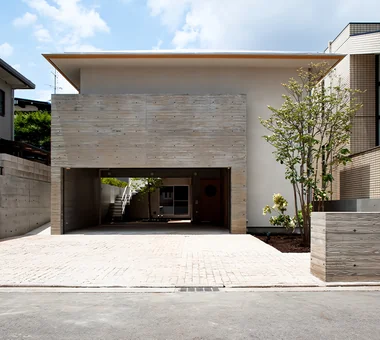 擁有中庭的住宅｜現代風格住宅｜客製化住宅｜外觀